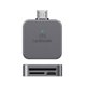 thumbnail image 1 of 2 en 1 para convertidor de datos de lector de tarjetas SD TF para teléfono micro (micro gris) Ehuebsd  Para estrenar, 1 of 7