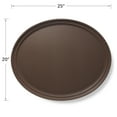 thumbnail image 4 of Jubilee 25" Oval Restaurant Serving Tray, Brown - NSF Food Service Tray, 4 of 6