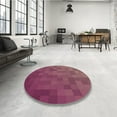 thumbnail image 3 of Ahgly Company Indoor Rectangle Patterned Burnt Pink Area Rugs, 7' x 9', 3 of 6