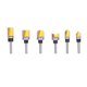 thumbnail image 4 of Brocas de Patrón de Vástago de 6 mm, Recubrimiento de Ptfe de bit bit de molde de borde de carburo de tungsteno para cajones para madera, 4 of 7