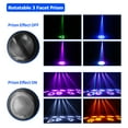thumbnail image 3 of 4 PC 120W 3 Prism RGBW Gobo Moving Head Stage Light DMX LED Beam Disco Show Party DJ, 3 of 8