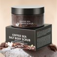 thumbnail image 4 of WIFKLSIIPG Coffee Sea Scrub Natural Exfoliating Body Scrub Coffee Body Exfoliator for Cleansing Oil Control Cellulite Tighten Pores Skin Firm & Smooth, 4 of 7