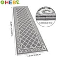 thumbnail image 2 of shiyou-Indoor Door Mat 2x6 Runner Rug, Absorbent Dirt Resist Washable Front Door Mat Indoor Rugs for Entryway, Non Slip Hallway Runner Mats, Low Profile Entrance Mat Kitchen Carpet Runner, Grey, 2 of 4
