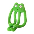 thumbnail image 1 of Costuras detalladas, regalo unisex perfecto para adultos: pulpo de peluche con diseño de rana y patas extra largas, 1 of 8