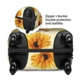 thumbnail image 4 of Bingfone Sunflowers And Butterflies Luggage Cover Washable Suitcase Cover Protector Anti-Scratch Suitcase Cover Fits 18-32 Inch Luggage (without luggage), 4 of 9