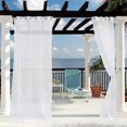 thumbnail image 4 of 2pcs Curtain Tiebacks Ropes, Decorative Handmade Tie Backs Curtain Holdbacks Holders Cord for Window Sheer Drapes Indoor Outdoor, Beige, 4 of 5