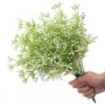 thumbnail image 1 of Coofit 5 Branches Artificial Flower Decorative Plastic Plant Fake Greenery Plant, 1 of 10