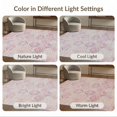 thumbnail image 7 of ODIKA 2'x3' Washable Accent Rug Pet Friendly, Bedside Mat Vintage Distressed Boho Trellis Bouquet Motifs Ornate Scrolling for Bedroom, Nursery, RV, 7 of 7