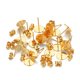 thumbnail image 2 of Base de Perno Qarigey Pendientes Accesorios Hechos a Mano Acero Inoxidable Decoraciones Oro 8 mm, 2 of 6