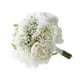 thumbnail image 5 of BRIDAL SHIUILD Bouquet White Peony Decoración Romántica Flores Artificiales, Bouquet Lanzando El Aniversario de La Del Día de Valentín, 5 of 7