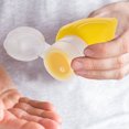 thumbnail image 3 of 3 pcs Silicone Squeeze Bottles Empty Lotion Bottles Refillable Shampoo Bottles Shell Shape Bottles, 3 of 9