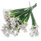 thumbnail image 2 of GOOHOCHY 8 piezas de flores artificiales violetas decorativas, tallos de flores violetas artificiales, adornos de plantas falsas, 2 of 8