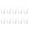 thumbnail image 1 of MasteelfCA 50pcs 80ml Mini Dessert Cups Elegant Clear Slanted Parfait Appetizer Cup Jelly Pudding Mousse Cup, 1 of 7