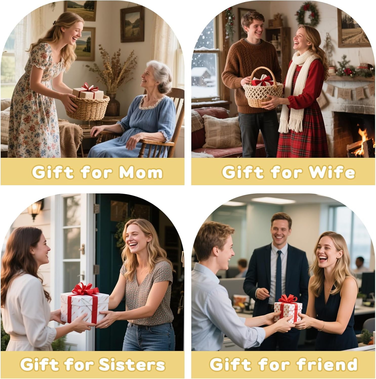 3 Wick Flameless Candles Set of 2, 4"x4" Flickering Large Flameless Candles with Remote & Timer, Dimmable Real Wax Electric Pillar Candles Battery Operated,  LED Candles for Home Wedding Xmas Decor