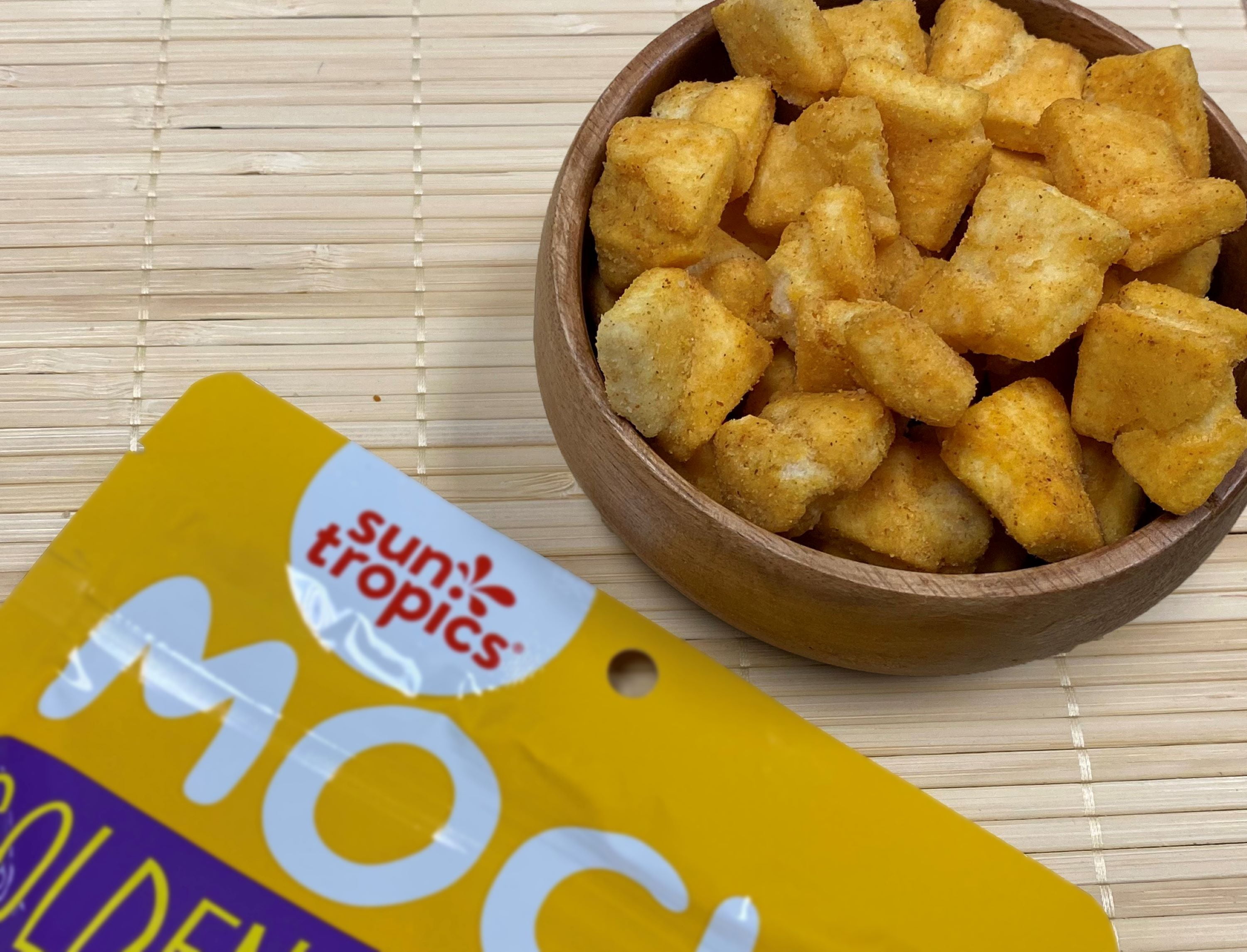 Sun Tropics MOCHI Snack Bites, Golden Curry (3.5oz) 6-pack