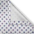 thumbnail image 5 of Ambesonne Purple Grommet Curtain, Watercolor Polka Dots, 50" x 72", Lilac Blue, 5 of 6