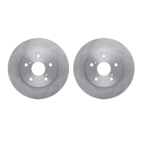 Dynamic Friction Company Rear Brake Rotors 6002-76081
