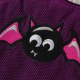 thumbnail image 4 of NOLDARES My First Halloween Baby Girl Outfit Newborn Pumpkin Romper Bell Bottom Pants Headband Outfits Set(Purple,18-24 Months), 4 of 9