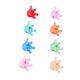 thumbnail image 5 of 100pcs Crown Shaped Small Hair Claw Clips for Women Girls Cute Matte Colorful Strong Hold Tiny Hair Claw Clips, 5 of 5