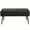 Black, variant on Abble 38" Wide Upholstered Entryway Bench, Tufted Ottoman Bench, Small Bed Room Bench, Casual Dining Room Bench, Black