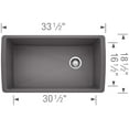 thumbnail image 6 of BLANCO DIAMOND Super Single Undermount - Café Brown, 6 of 7