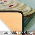 thumbnail image 3 of Ice Cream Cake Pattern Kitchen Mat Set of 2 Non-Slip Washable Kitchen Rugs Waterproof Comfort Standing Floor Mats for Kitchen Home Office Sink Laundry 17x29 Inch + 17x47 Inch, 3 of 6