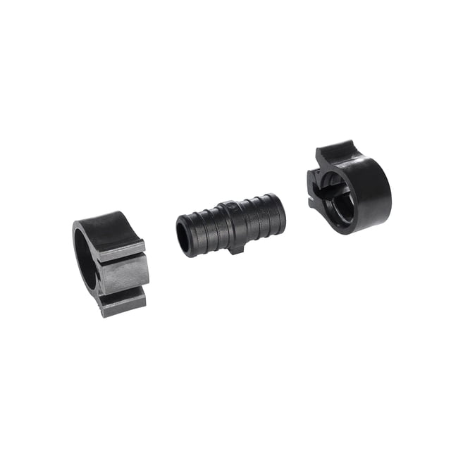Acoplamiento Flair-It Central PEXLOCK 30846 3/4", Negro