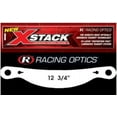 thumbnail image 3 of Racing Optics 10209C Helmet Tear Offs - Clear - 2mm thick - (3) 10 Packs, 3 of 3