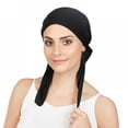 thumbnail image 6 of Chemo Headwear Pre Tied Head Scarf Headwraps Lightweight Turban Beanie Cap for Women, 6 of 6