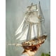 thumbnail image 3 of Scale 1/96 LaserCut Classics Antique Wooden Sailboat Model Kit: The Harvey 1847 Model Kits Christmas Gifts, 3 of 5