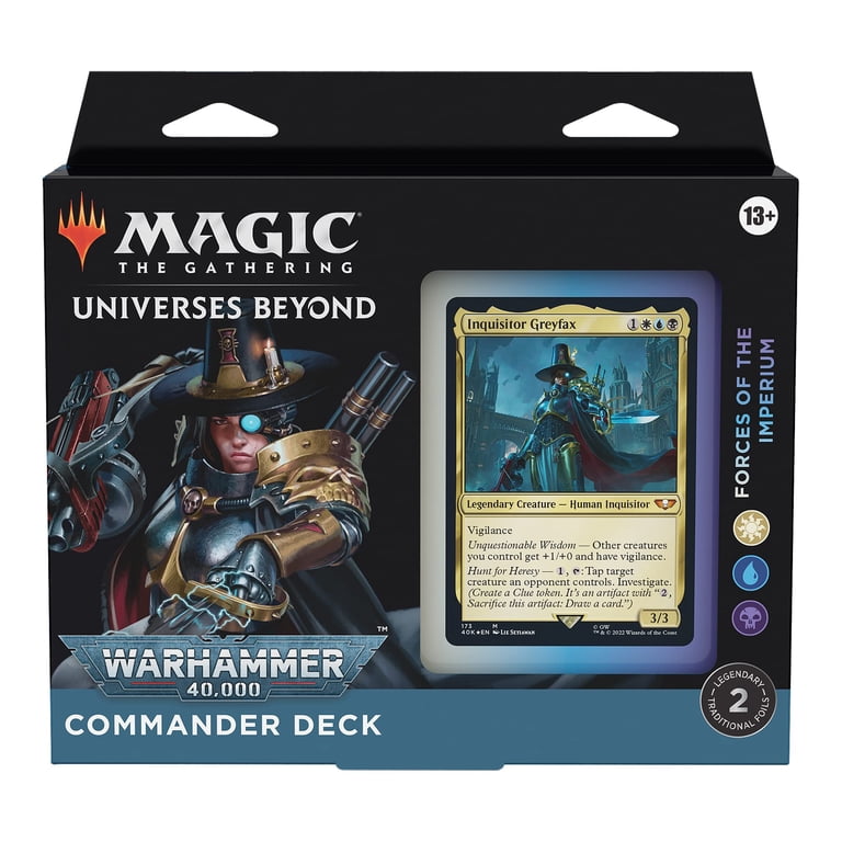 MTG Magic TCG: Warhammer 40k Universes Beyond Commander Deck