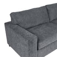 thumbnail image 5 of New Classic Furniture Kylo Polyester Fabric 3-Seater Sofa in Ash Gray, 5 of 10