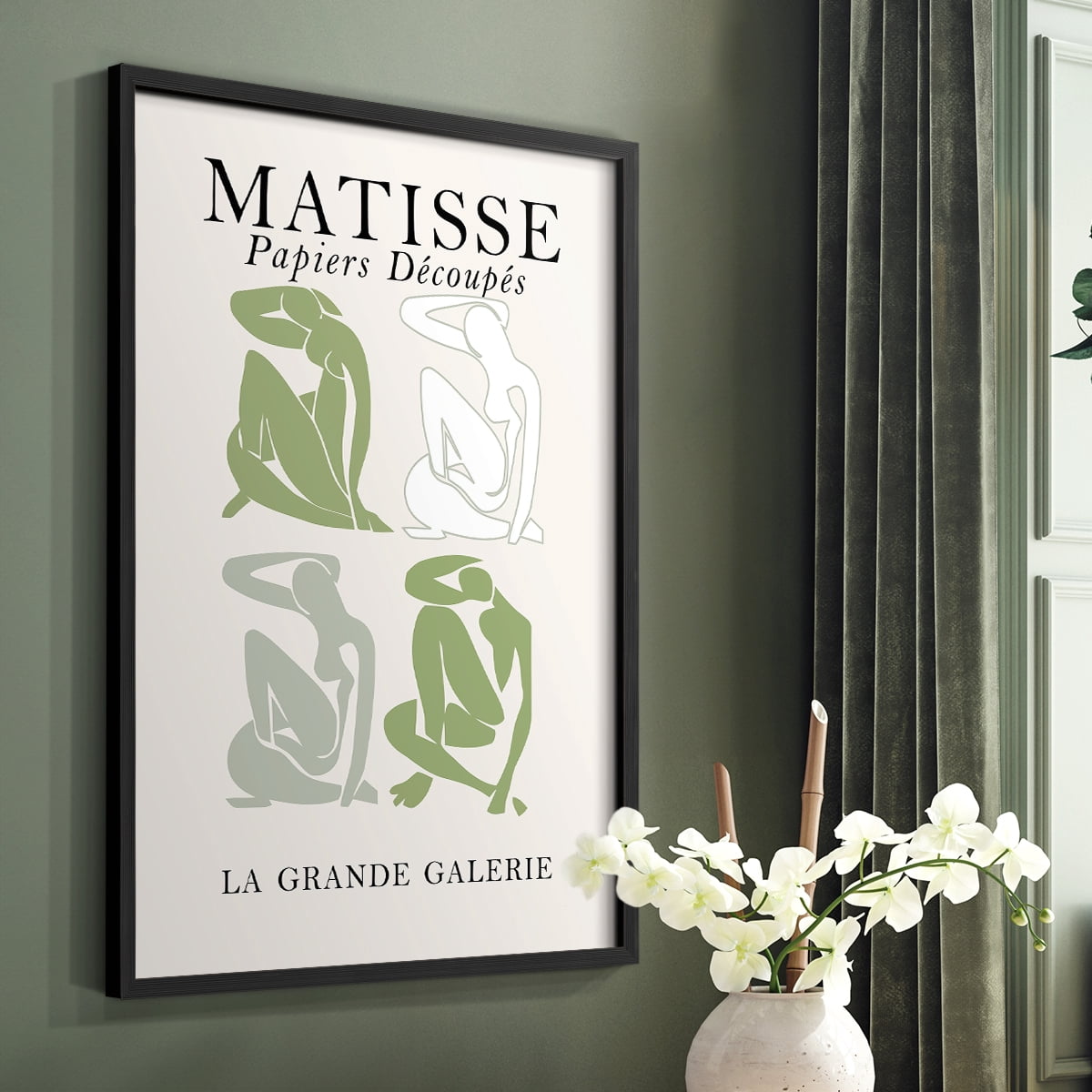 Matisse CCLXXXVI in Solid Wood 11 x 14 Framed Print