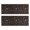 Brown Star Moon, variant on Kitchen Rugs Sets Of 2,Brown Skull Marigold Pattern Anti Fatigue Kitchen Mat Rugs Non Slip Washable,Decorative Kitchen Floor Mats for Kitchen,Sink,Laundry,17"X47"