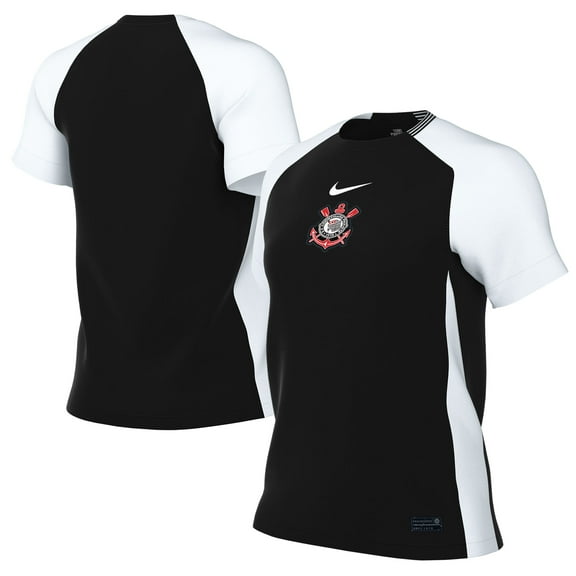 Women's Nike Black Corinthians 2025/26 Away Dri-Fit Replica Jersey