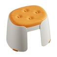 thumbnail image 2 of Sofa Tea Stool Shoes Changing Multifunctional Portable Lightweight Footstool for large Orange, 2 of 9