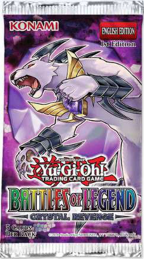 Yugioh! Battles of purchases Legend Crystal Revenge Booster Box- 2ct