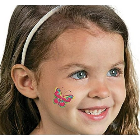 Kids Temporary Butterfly Tattoos - 72