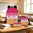 thumbnail image 5 of Womens Ice Cream Series 3 Piece Backpack Set Cute College School Bookbag Back to School Backpack for Women, 5 of 5