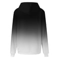 thumbnail image 4 of Puliio Women's Hoodies Gradient Drawstring With Pocket Sweatshirt Hoodie Womens Loose Fit Casual Fasion Hoodies Sweatshirts, 4 of 4