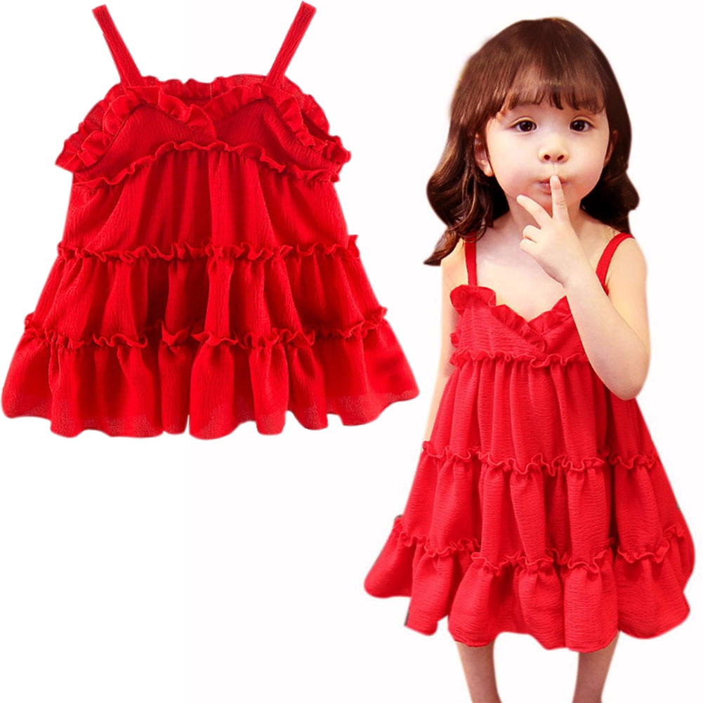 Splendid Littles Baby Girls Lurex Pinstripe Tier Dress