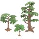 thumbnail image 1 of 3pcs Artificial Tree Models Miniature Landscape Decor for Train Scenery DIY Projects Garden Decoration Realistic Small Plant Ornaments Vivid Scenes, 1 of 5