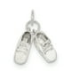 Sterling Silver Bébé Chaussures Charme QC5 (20mm x 15mm) – image 1 sur 3