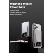 Cyberpunk 5000 mAh Power Bank for Magsafe Slim Wireless Charger Fast USB-C Charging, Magnetic Snap-On for iPhone 11 12 13 14 15 16 Series Pro Max & AirPods