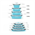 REAYEHANE Plastic Food Storage Containers with Lids Silicone