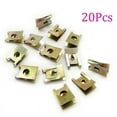 thumbnail image 4 of 20* U-Type Clips Car Body Door Fender Panel Fastener U Type Nuts Gasket Clips Accessory, 4 of 10