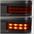 thumbnail image 4 of DNA Motoring TWM-016-T999-CH-AM For 2014 to 2017 Silverado / Sierra Pair of Powered + Heated + Amber Signal + Manual Extenable Chrome Side Towing Mirrors 15 16, 4 of 6