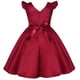 thumbnail image 5 of Vestido de lentejuelas para niña Umfun, falda para desfile de cumpleaños, manga voladora, fiesta de festival, ropa de princesa roja, 2-3 años, 5 of 5