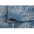 thumbnail image 6 of 2x3 Water Resistant, Small Indoor Outdoor Rugs for Patios, Front Door Entry, Entryway, Deck, Porch, Balcony | Outside Area Rug for Patio | Indigo, Floral | Size: 2' x 3', 6 of 7