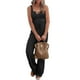 thumbnail image 2 of Blusa sin mangas con cuello en V informal para mujer a la moda + Pantalones largos Conjuntos sólidos de verano Wmkox8yi  bvn538, 2 of 8